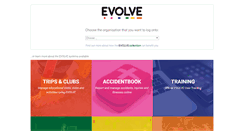 Desktop Screenshot of evolve.edufocus.co.uk